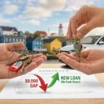 man trading in car with negative equity in atlantic canada